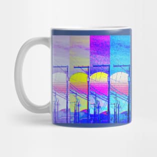 vaporwave alley Mug